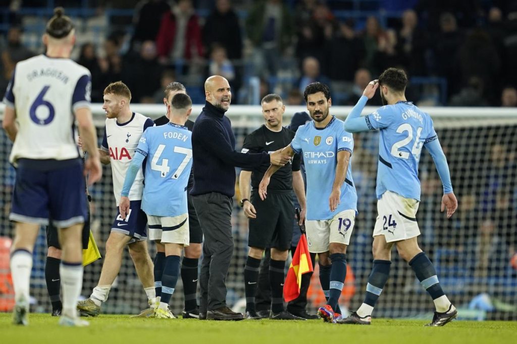 Man City Kalah Telak 0-4 dari Tottenham Hotspur