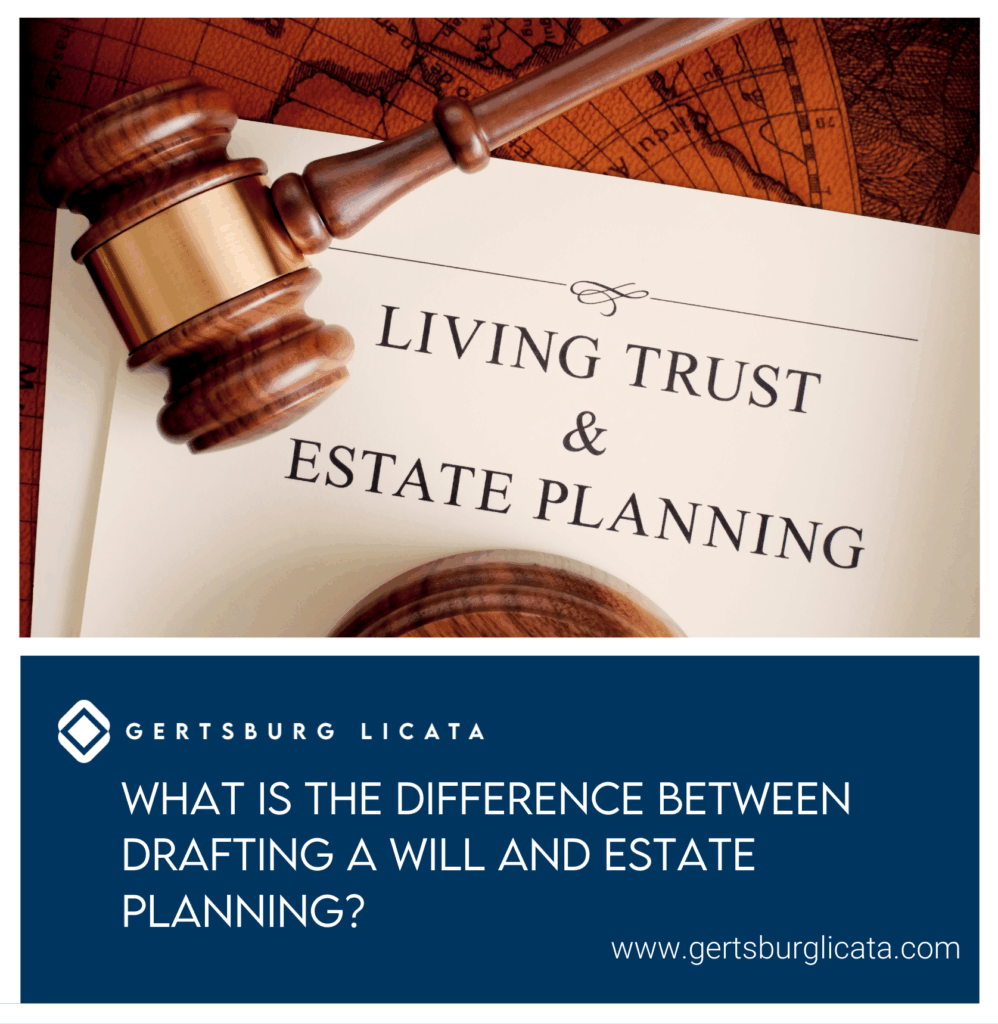 What Is the Difference Between Drafting a Will and Estate Planning?