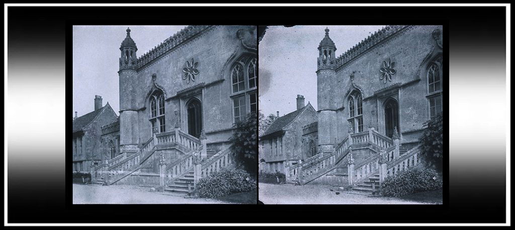 Making a Stereoscopic (3-D) Calotype at Lacock Abbey, with Jo Gane and Robert Douglas – The Stereoscopy Blog