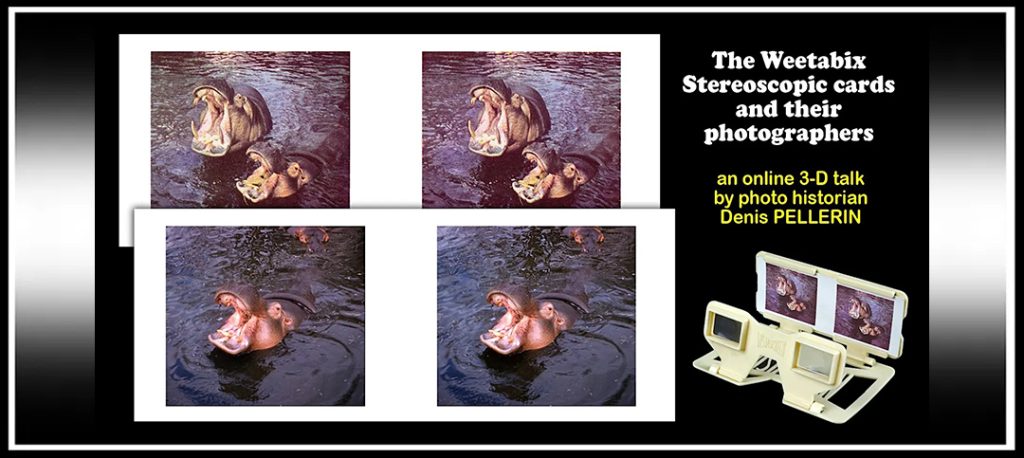‘The Weetabix Stereoscopic Cards and their Photographers’ Free Online 3-D Talk, 19th Aug 2026 – The Stereoscopy Blog